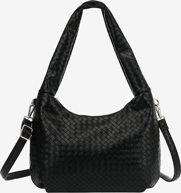 Noella - Shopper ' Peony ' en negro: frente