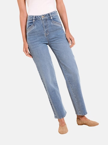 Lipsy Regular Jeans in Blau: Vorderseite