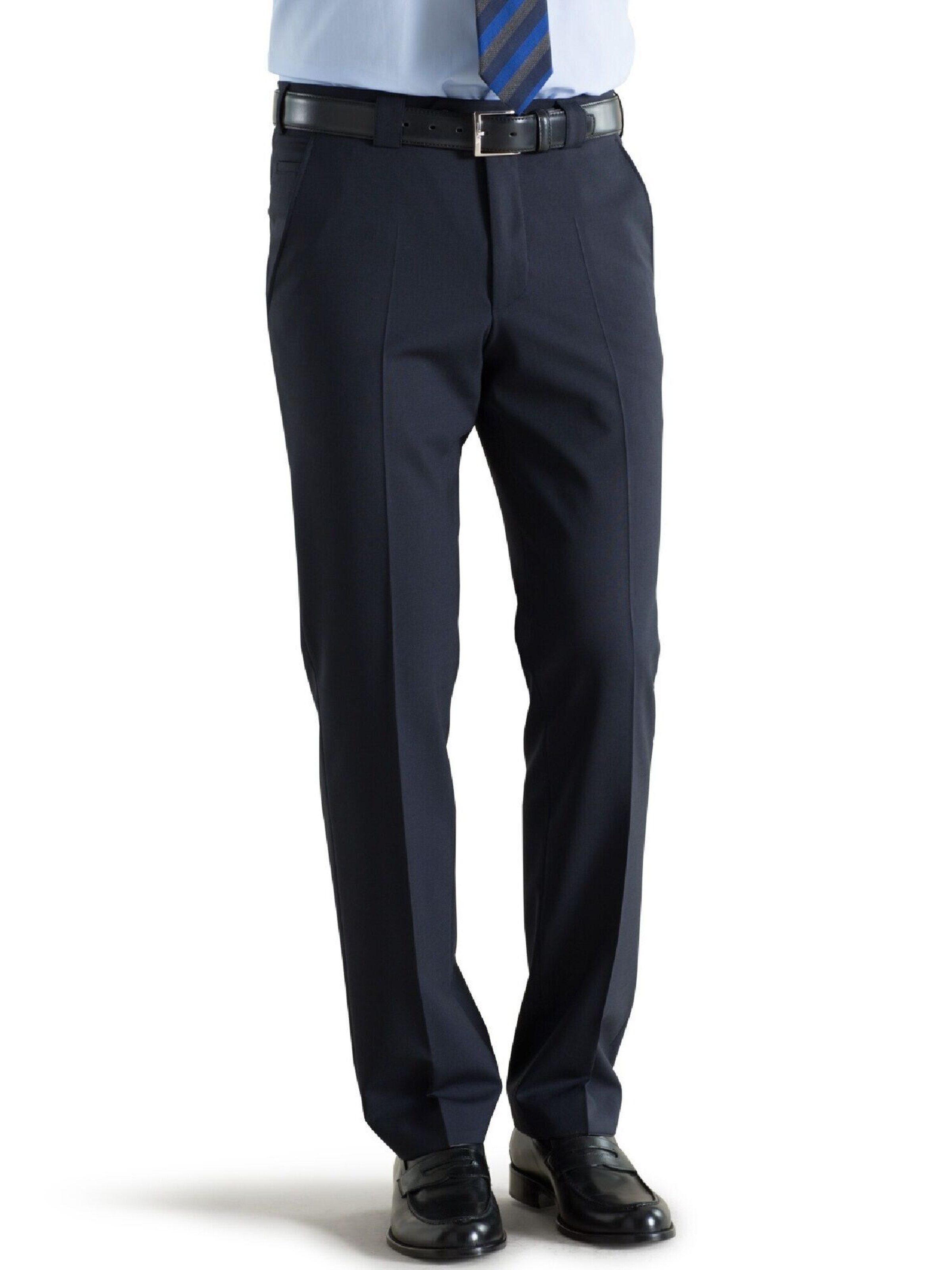 Regular Pantalon 'Roma' MEYER en bleu : devant
