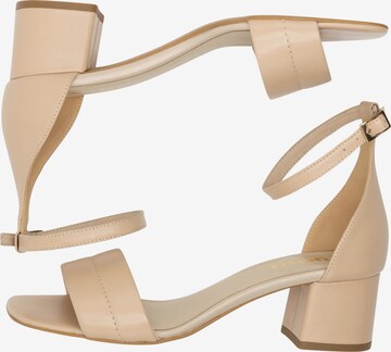 Usha Strap Sandals in Beige