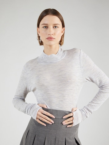 Pull-over Lindex en gris : devant