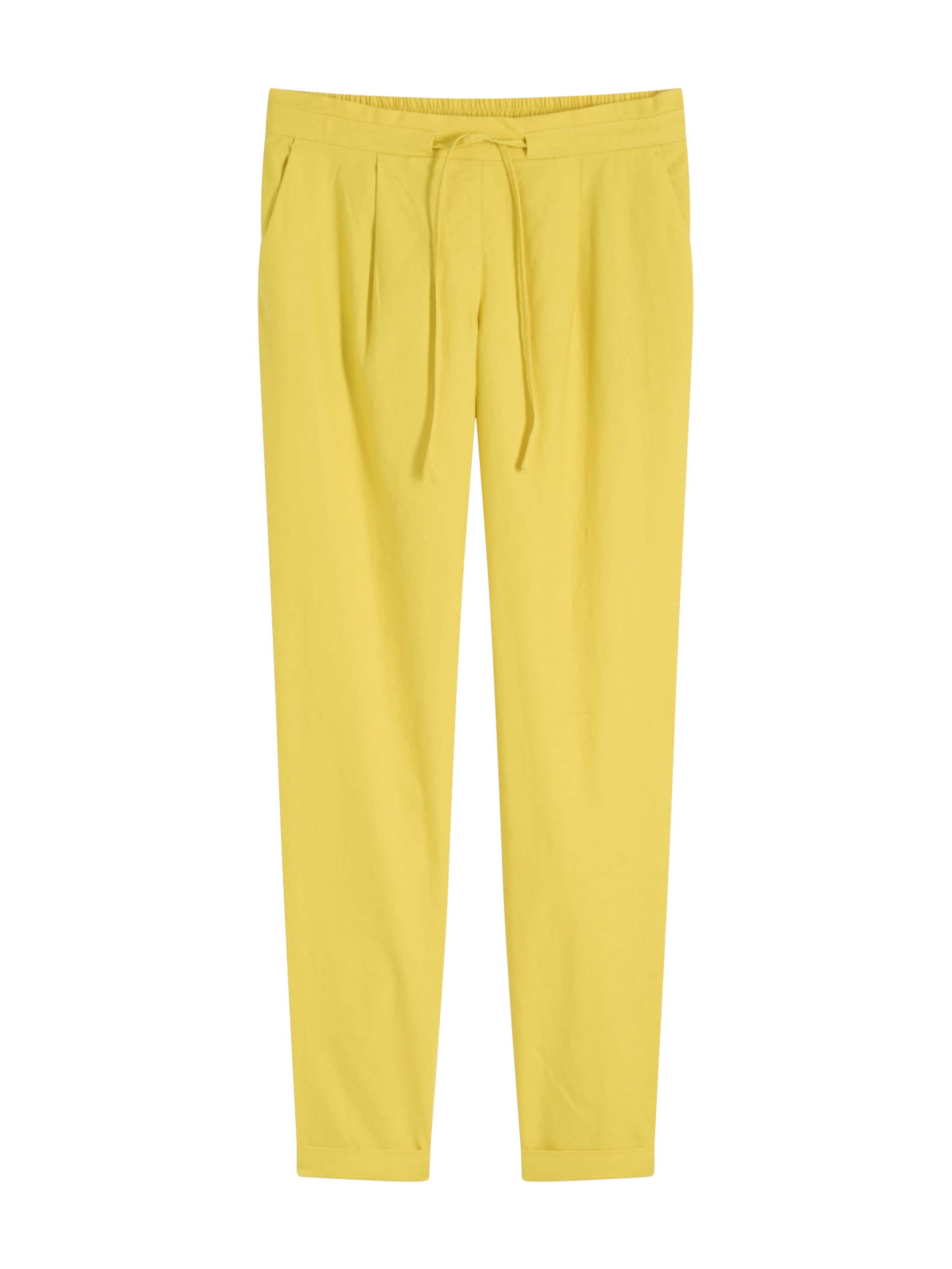 bonprix Regular Broek in Geel: voorkant