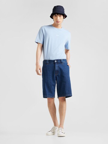 BOSS - Camiseta 'TChup' en azul