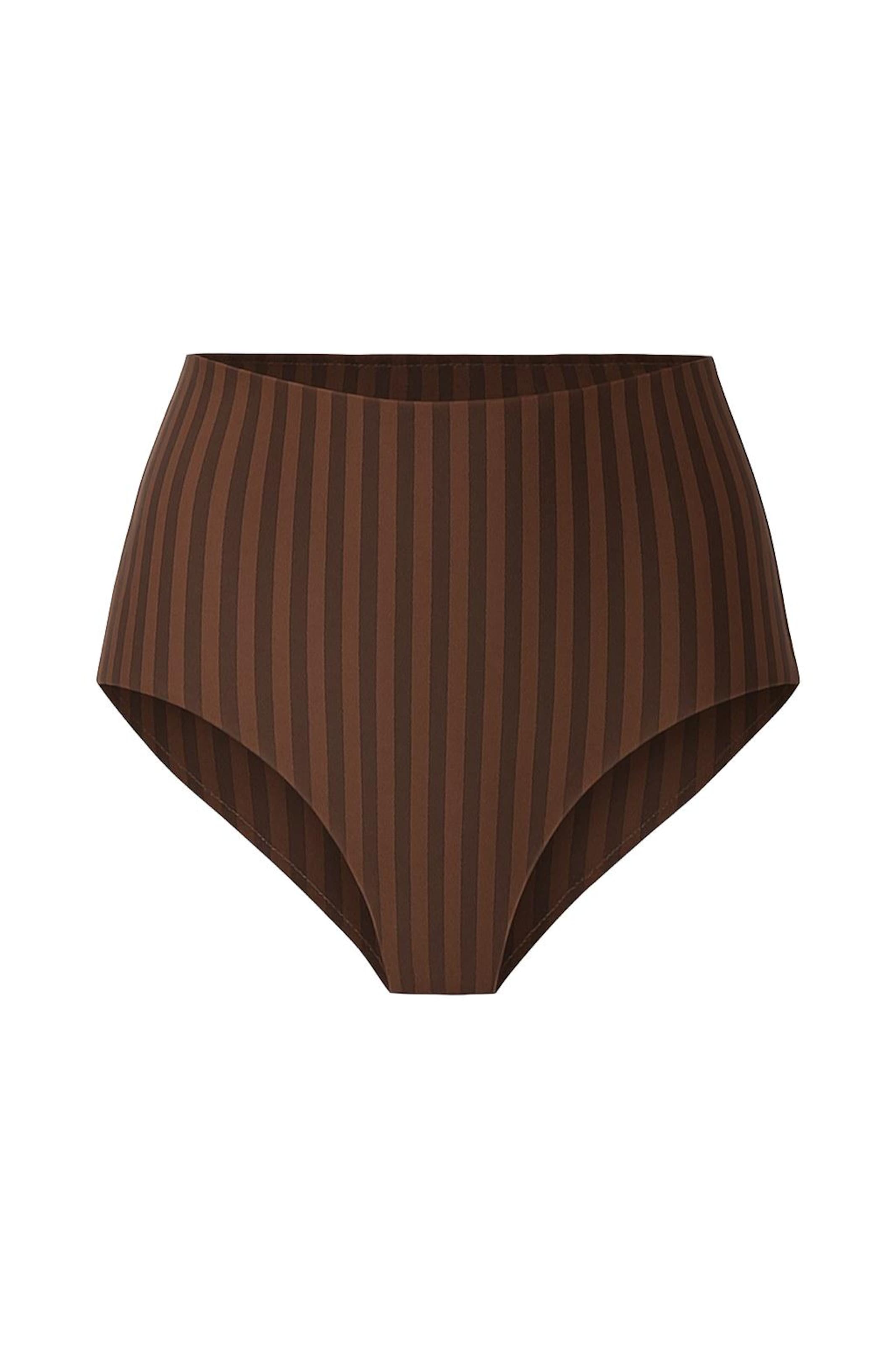 C&City Panty in Brown: front