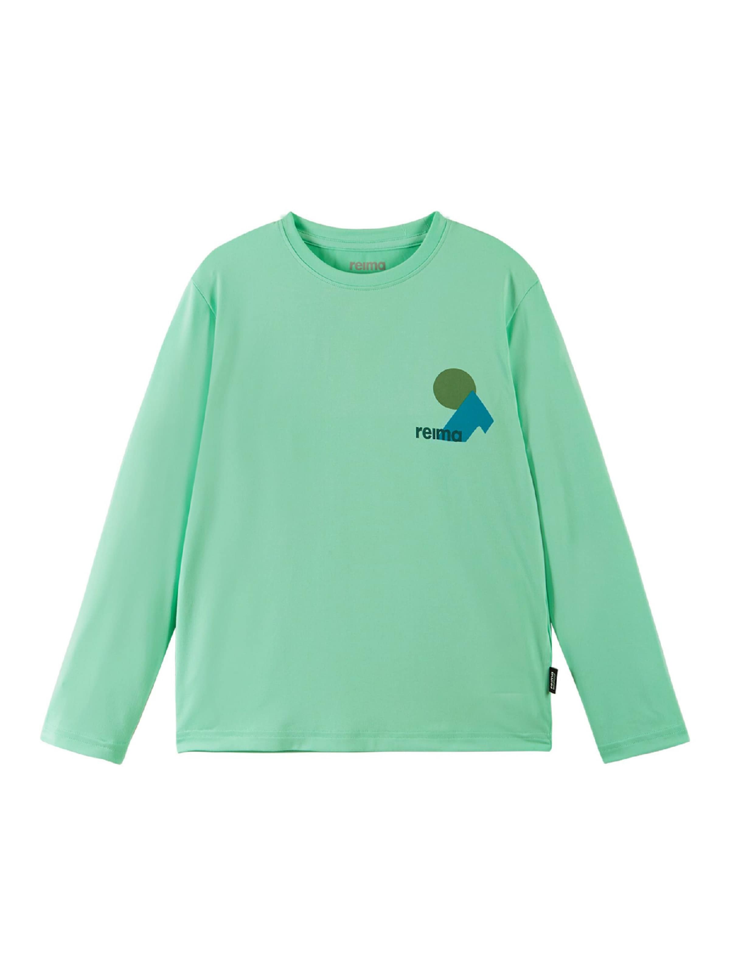 T-Shirt Reima en vert : devant