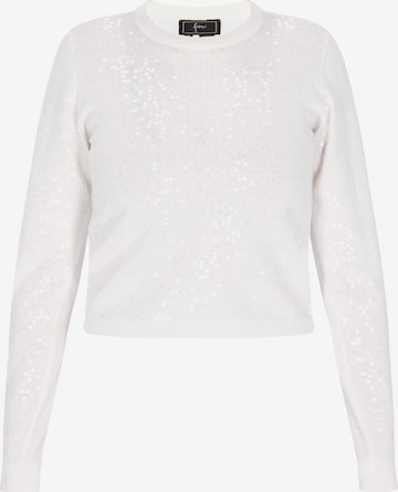 faina - Jersey en beige: frente