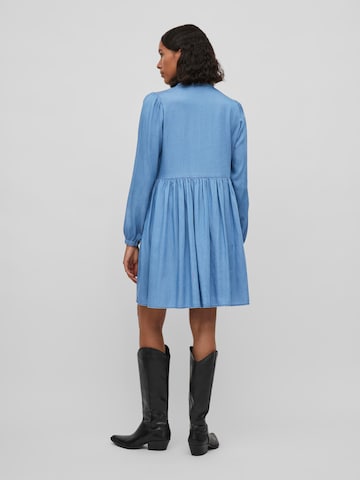 VILA Košeľové šaty 'Bista' - Modrá