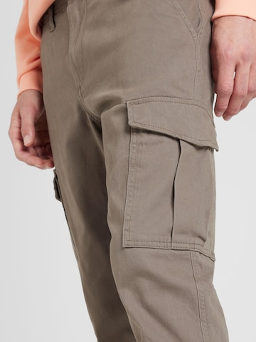 JACK & JONES Slimfit Hose 'MARCO JOE' in Braun