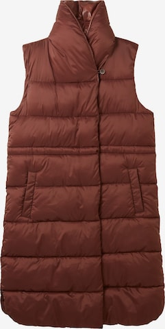 TOM TAILOR Vest i brun: forside