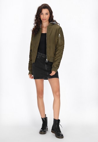 myMo ROCKS Between-season jacket in Green