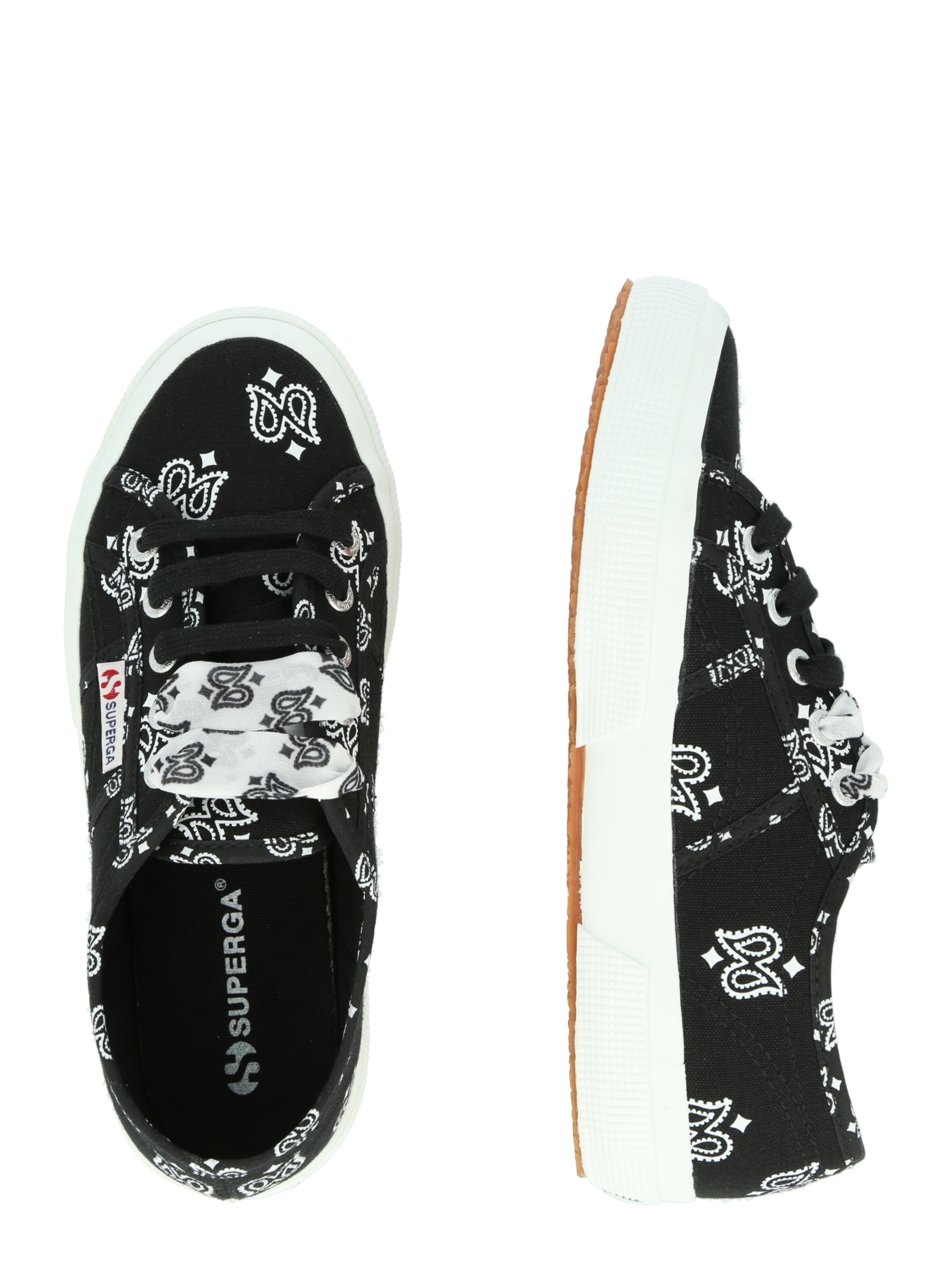 SUPERGA - Sapatilhas baixas em preto