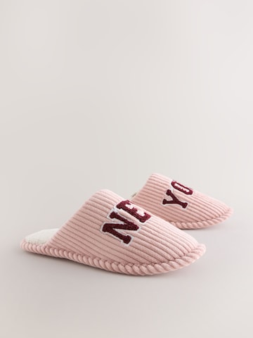 Next Pantofle – pink