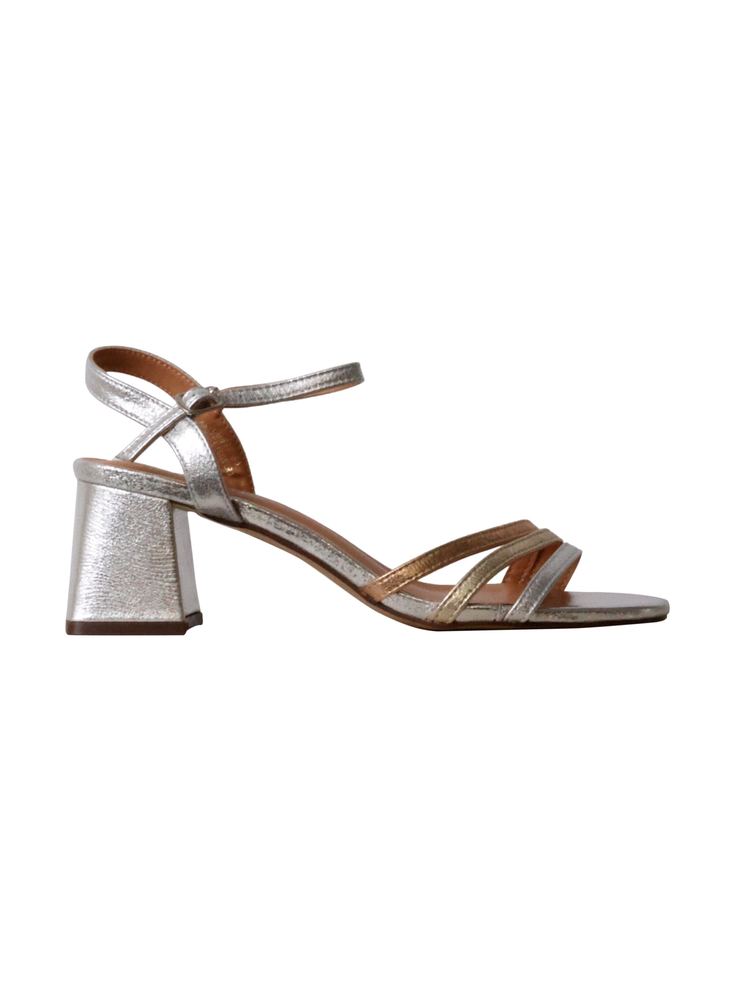 POTI PATI Sandal 'Sandalen mit Absatz' in Grey