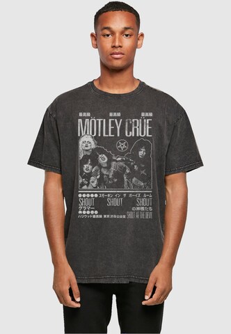 Merchcode Shirt 'Motley Crue - Tokyo Shout' in Grau: predná strana