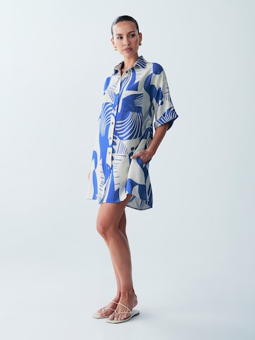 St MRLO Shirt Dress 'Nessa' in Blue