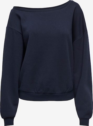 Felpa di ONLY in blu: frontale