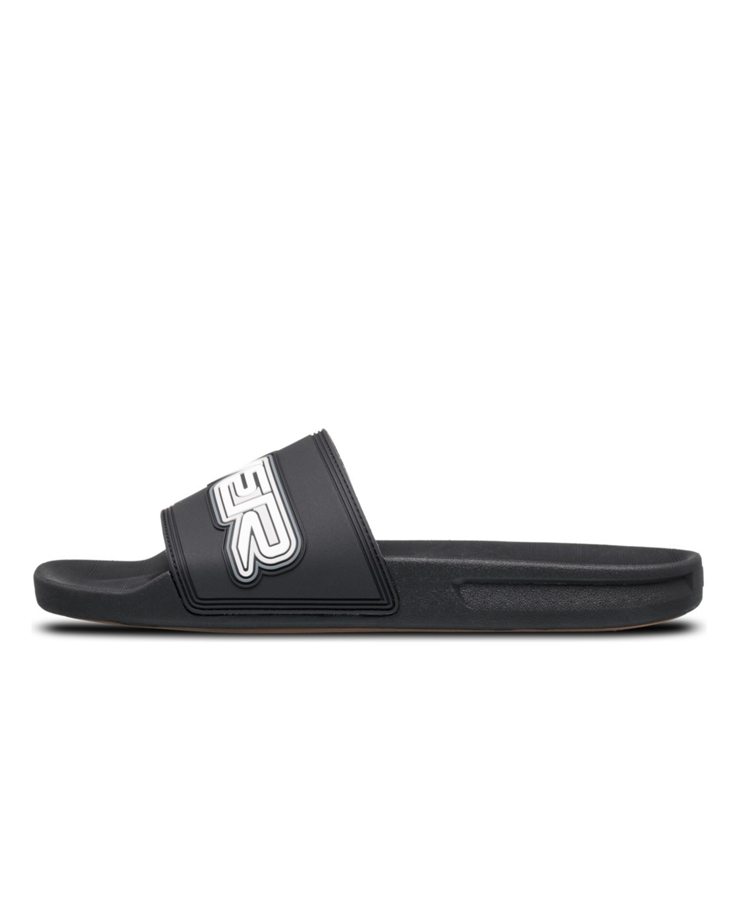QUIKSILVER Pantolette 'Rivi' in Schwarz: Vorderseite