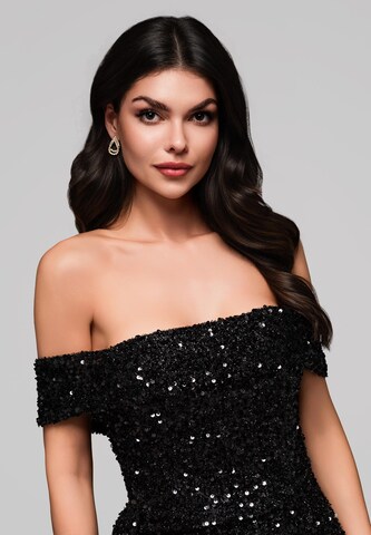 Ombre Evening dress in Black