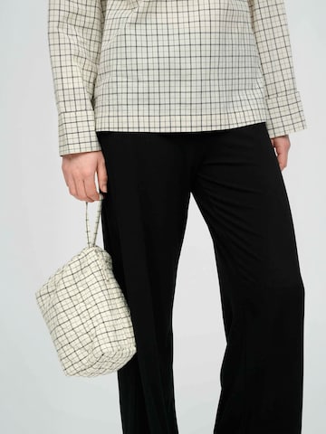 moshi moshi mind - Shopper ' Pouch ' em preto: frente