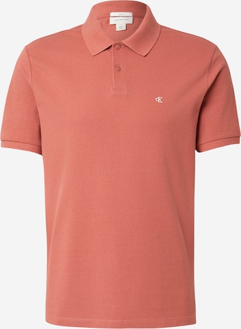 Calvin Klein Jeans Majica | rjava barva: sprednja stran