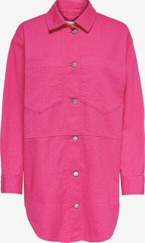 ONLY Between-Season Jacket 'Drew' in Pink: front