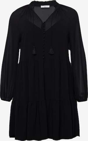 Robe-chemise 'Jovana' Guido Maria Kretschmer Curvy en noir : devant