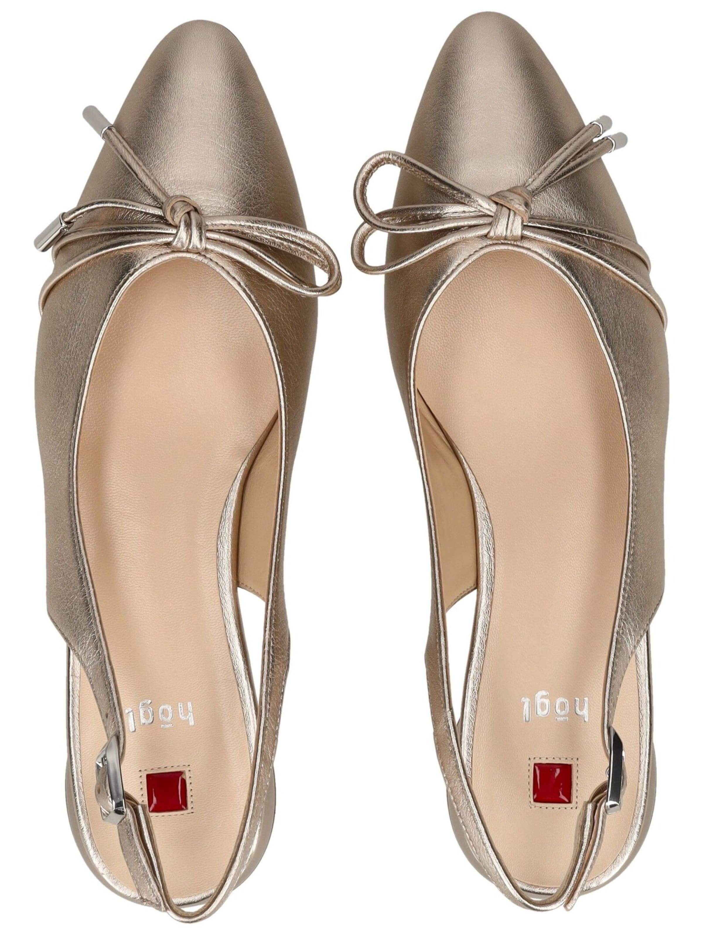 Högl Riemchenballerina 'Lotta' in Bronze