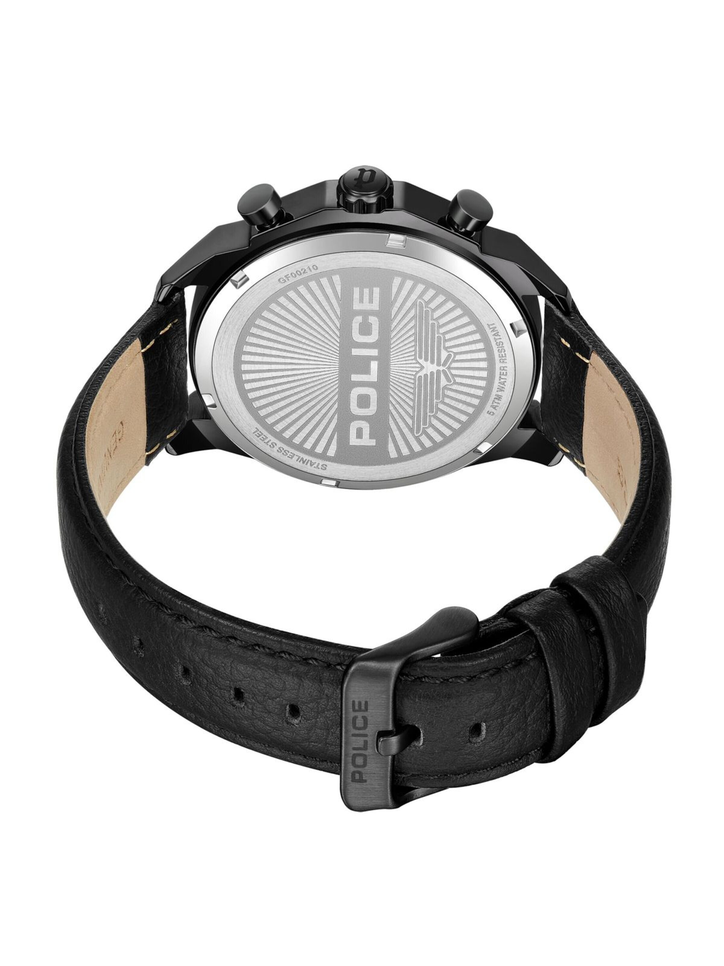 POLICE Analog Watch 'Function watch Rangy' in Green