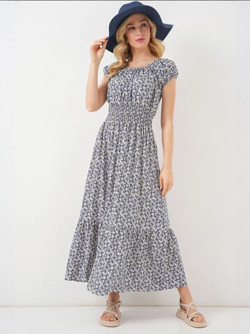 Bigdart - Vestido de verão em azul: frente