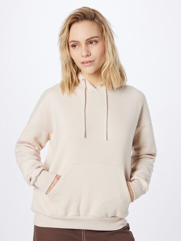 Sweat-shirt Dorothy Perkins en beige : devant