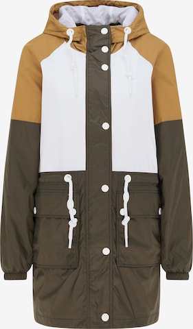 DreiMaster Maritim Between-Seasons Parka in Green: front