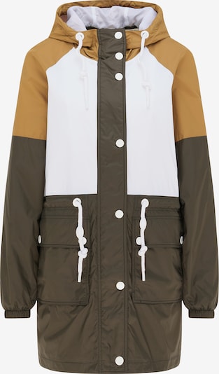 DreiMaster Maritim Kevad-sügisparka ooker / khaki / valge, Tootevaade