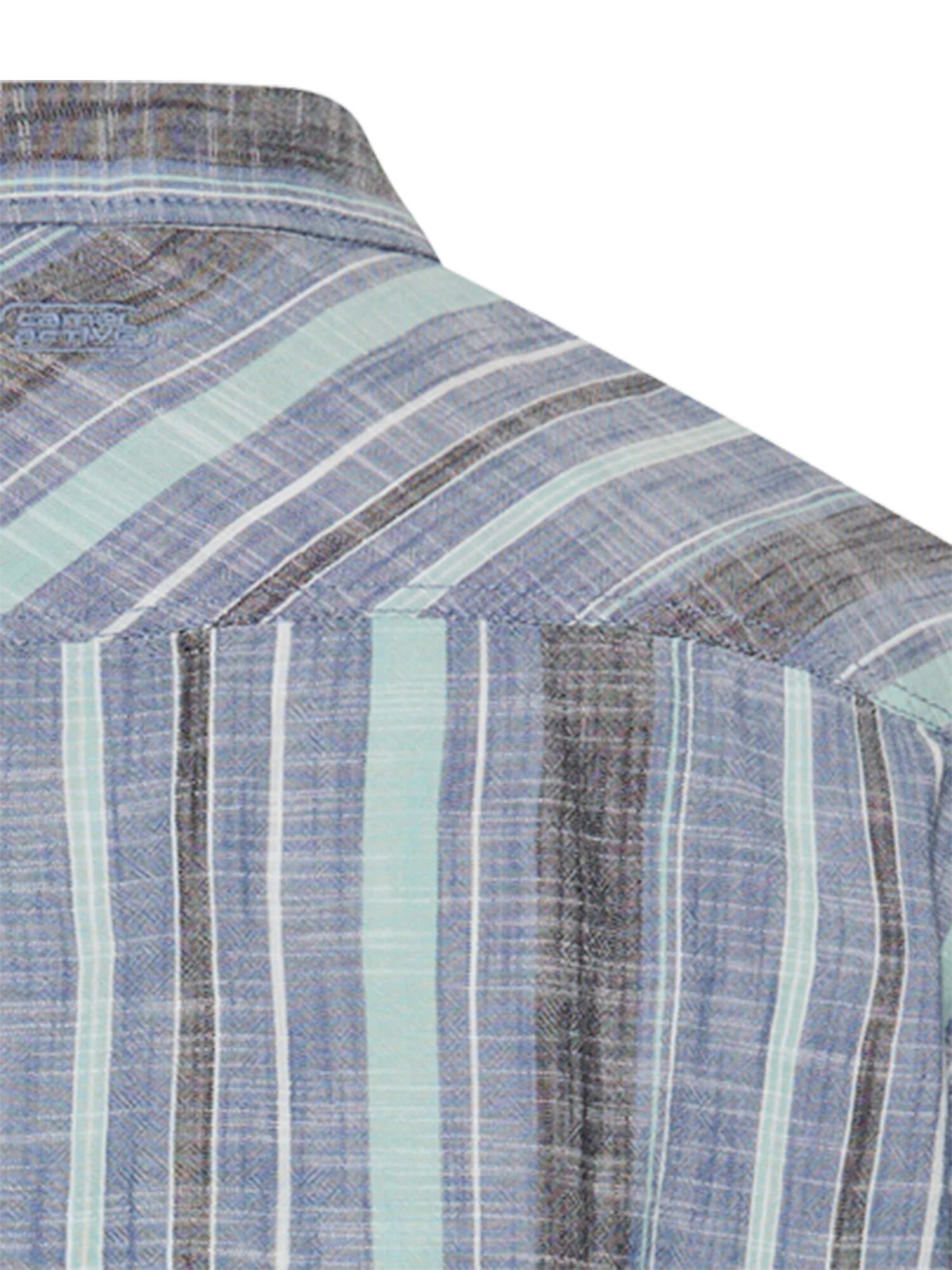 CAMEL ACTIVE Regular fit Button Up Shirt in Blue