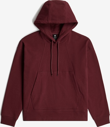 G-STAR Sweatshirt in Rot: Vorderseite