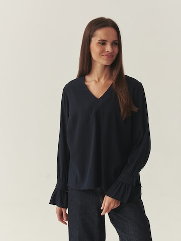 TATUUM Blúzka 'Entra' - Modrá: predná strana