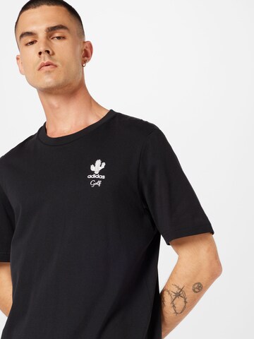 ADIDAS GOLF Performance Shirt in Black