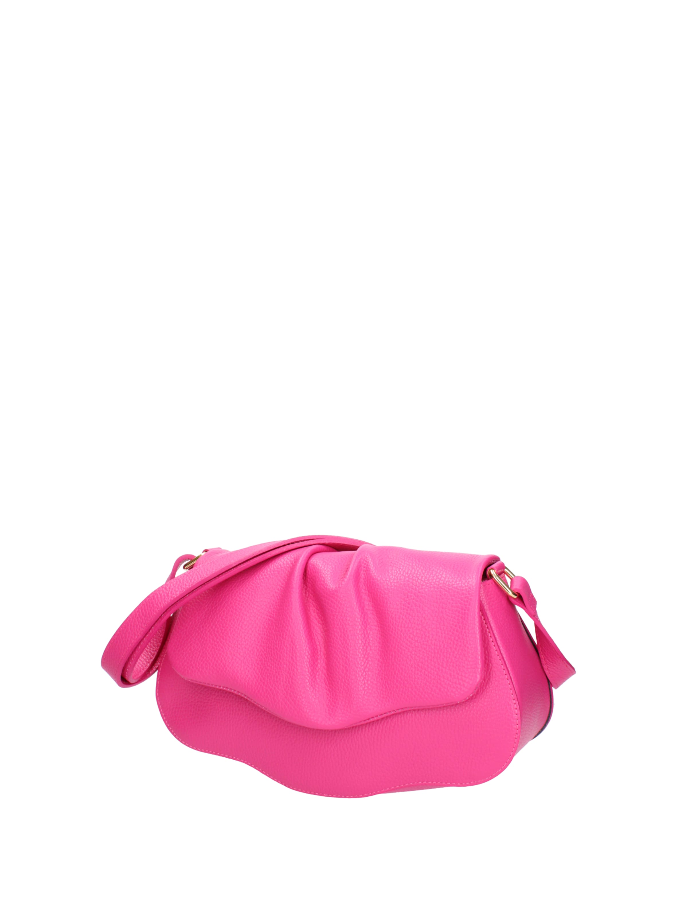 Borsa a spalla di Viola Castellani in rosa: frontale