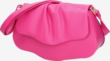 Borsa a spalla di Viola Castellani in rosa: frontale