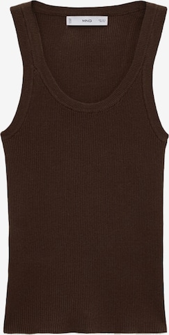MANGO Top 'RIRIN' in Braun: Vorderseite