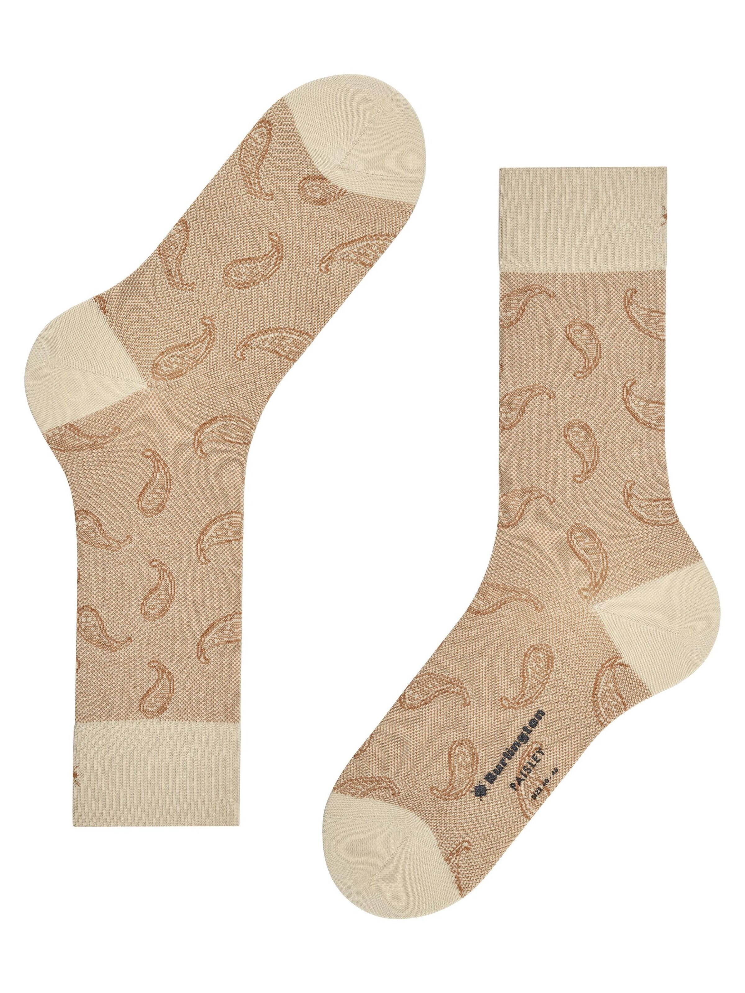 BURLINGTON Socken 'Paisley'‌‌‌‌ in Grau