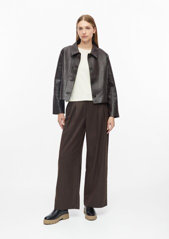 s.Oliver Wide Leg Hose in Braun