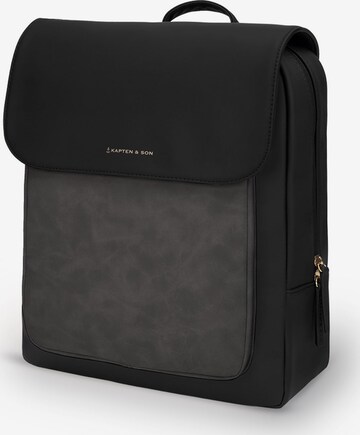 Kapten & Son - Mochila 'Tromso Small All Black' en negro