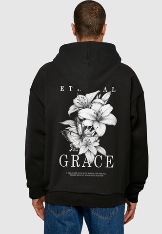 Merchcode Sweatshirt 'Eternal Grace' in Schwarz: Vorderseite