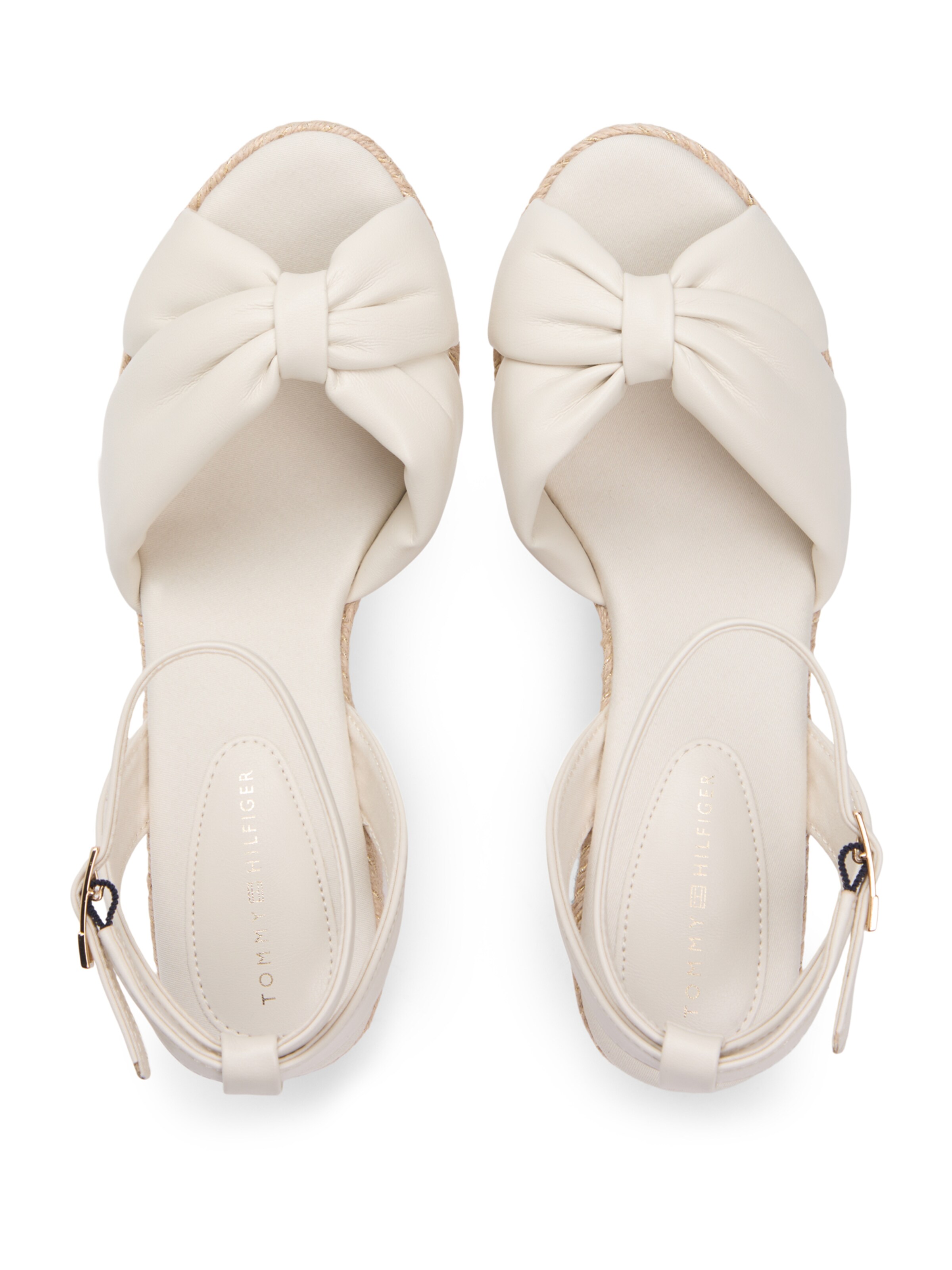 TOMMY HILFIGER Sandaler med rem i beige