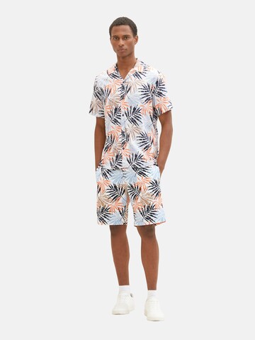 TOM TAILOR Regular Fit Hemd in Orange