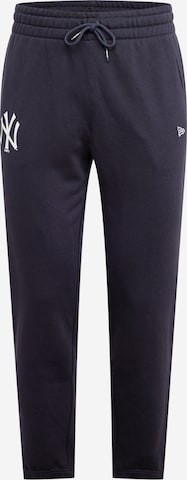 NEW ERA Tapered Pants in Blue: front