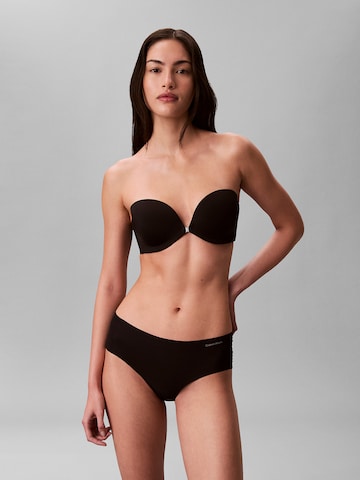 Balconnet Soutien-gorge Calvin Klein en noir : devant