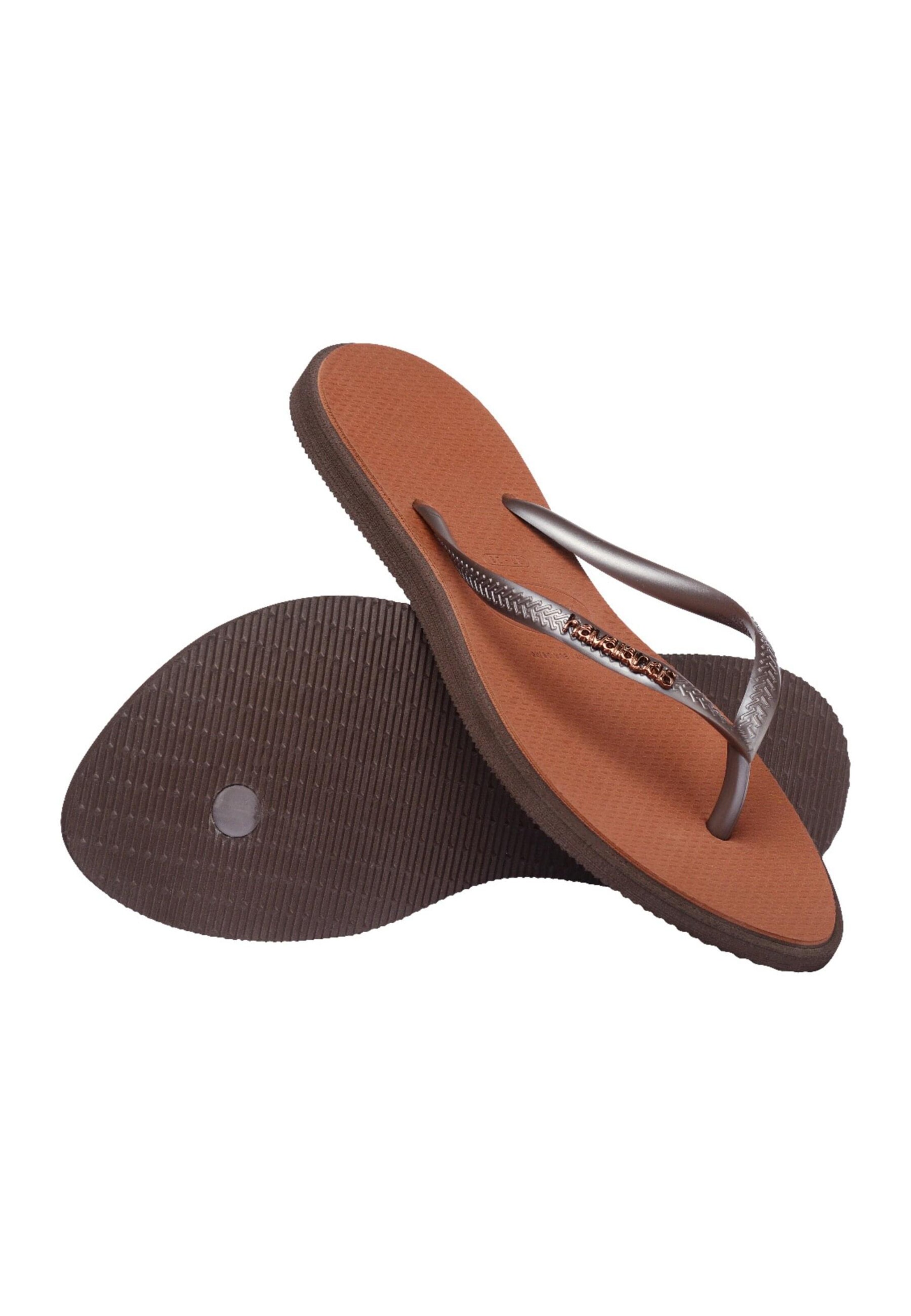 Slipper di HAVAIANAS in marrone