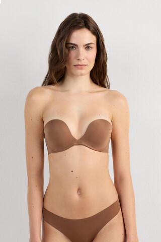 INTIMISSIMI Push-up BH 'Monica' in Braun: Vorderseite