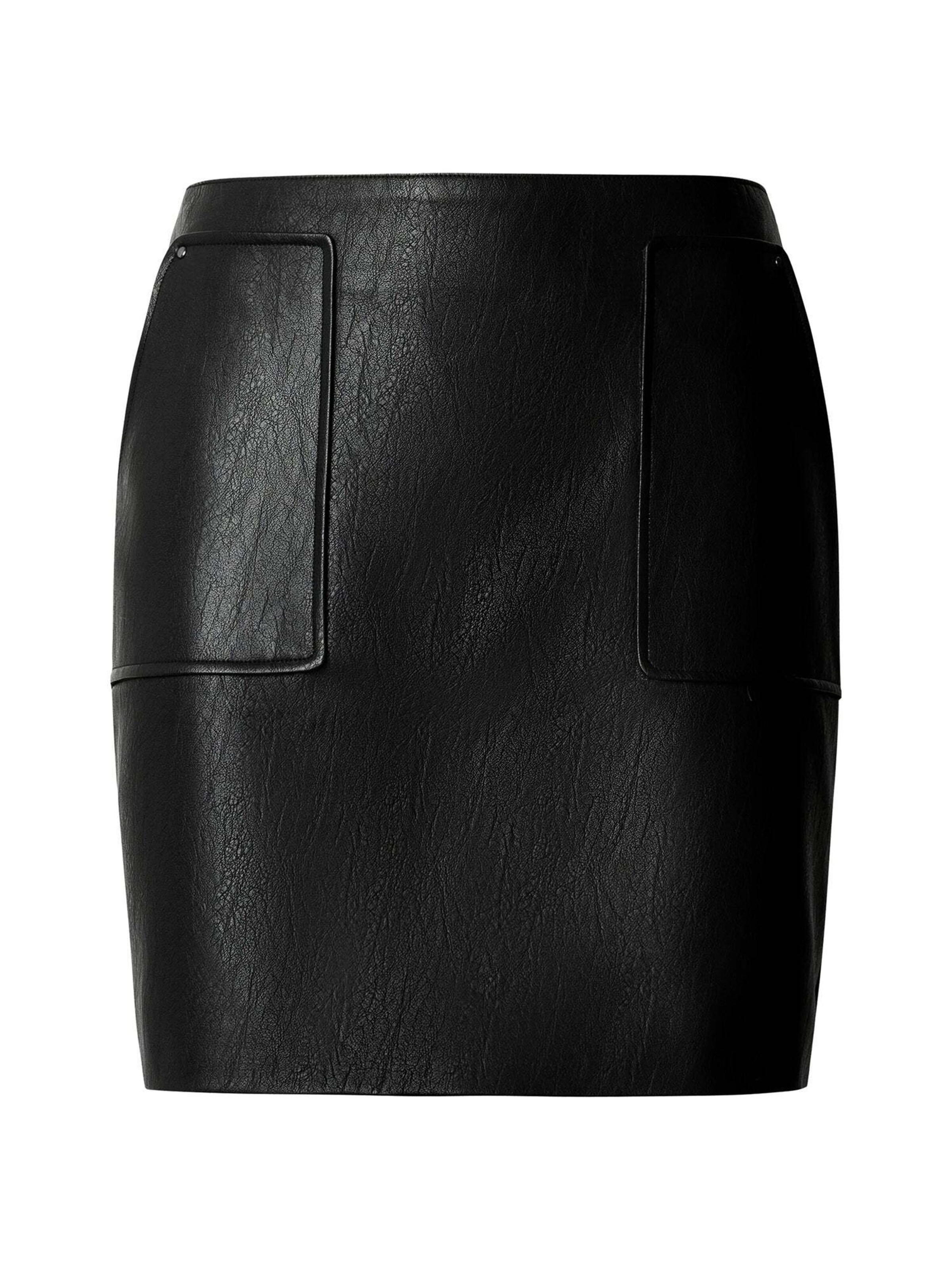 Jupe 'Lina' Pepe Jeans en noir : devant